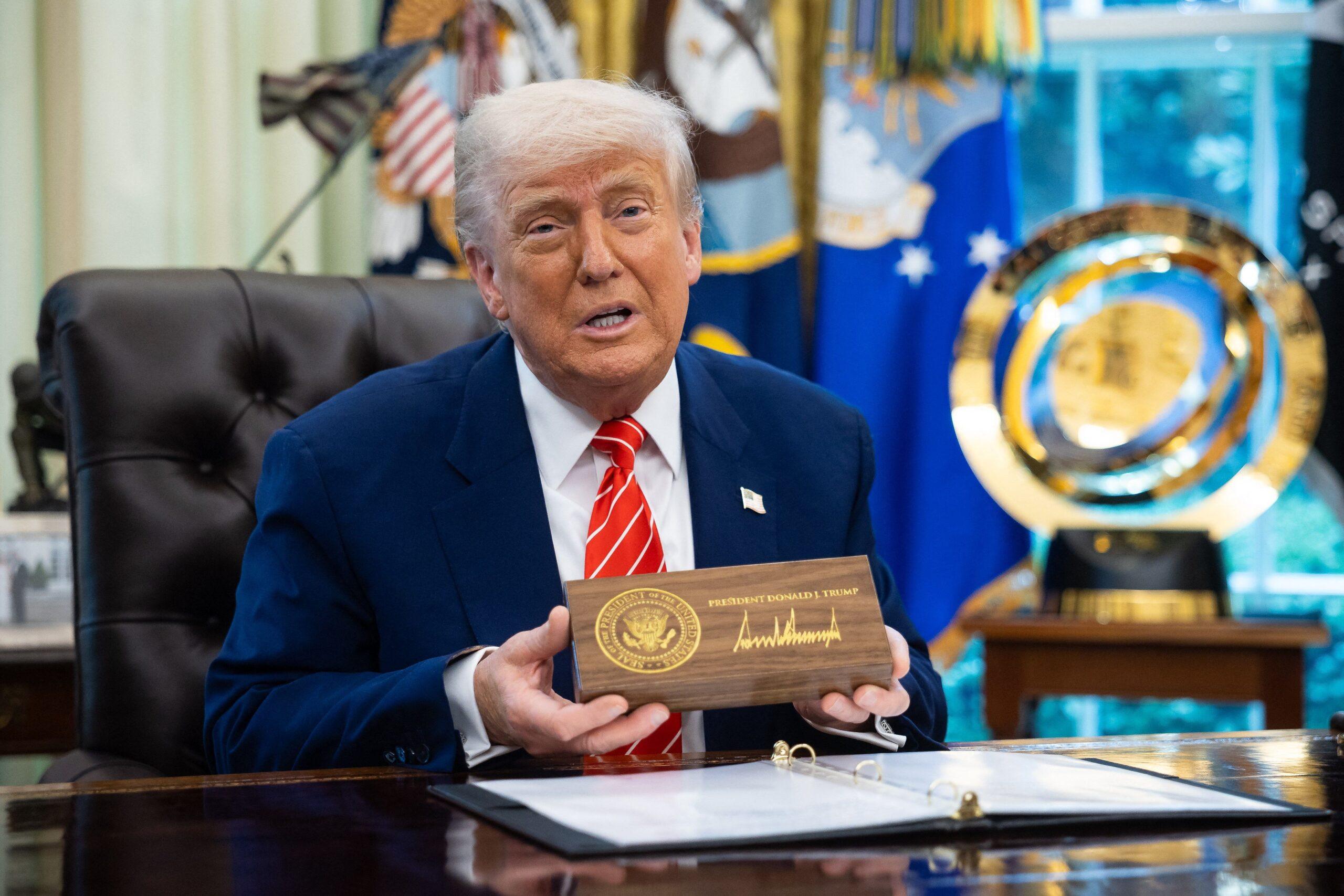 Trump and Musk Joint Press Conference in the Oval Office
