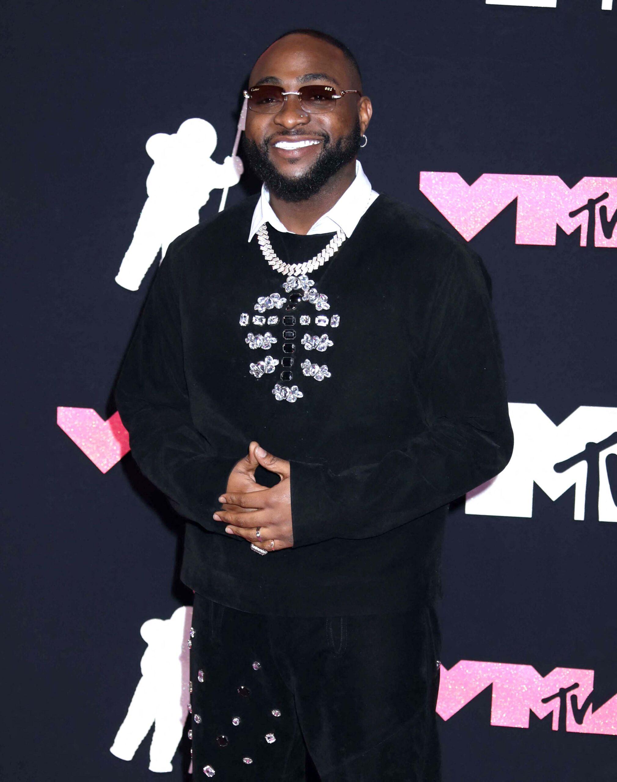 Davido at 2023 MTV VMAs 