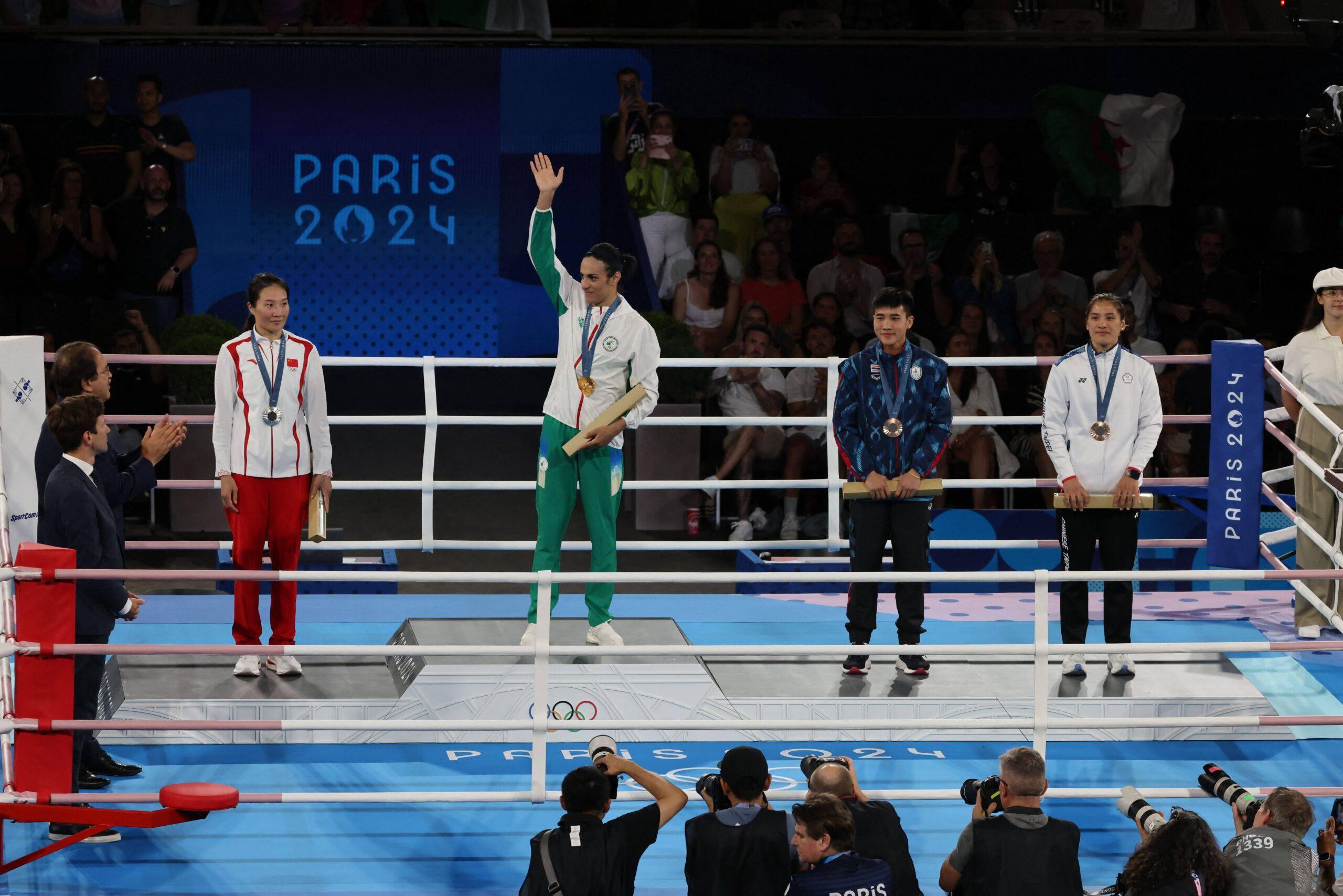 Paris Olympics 2024 Boxing Imane Khelif v Liu Yang