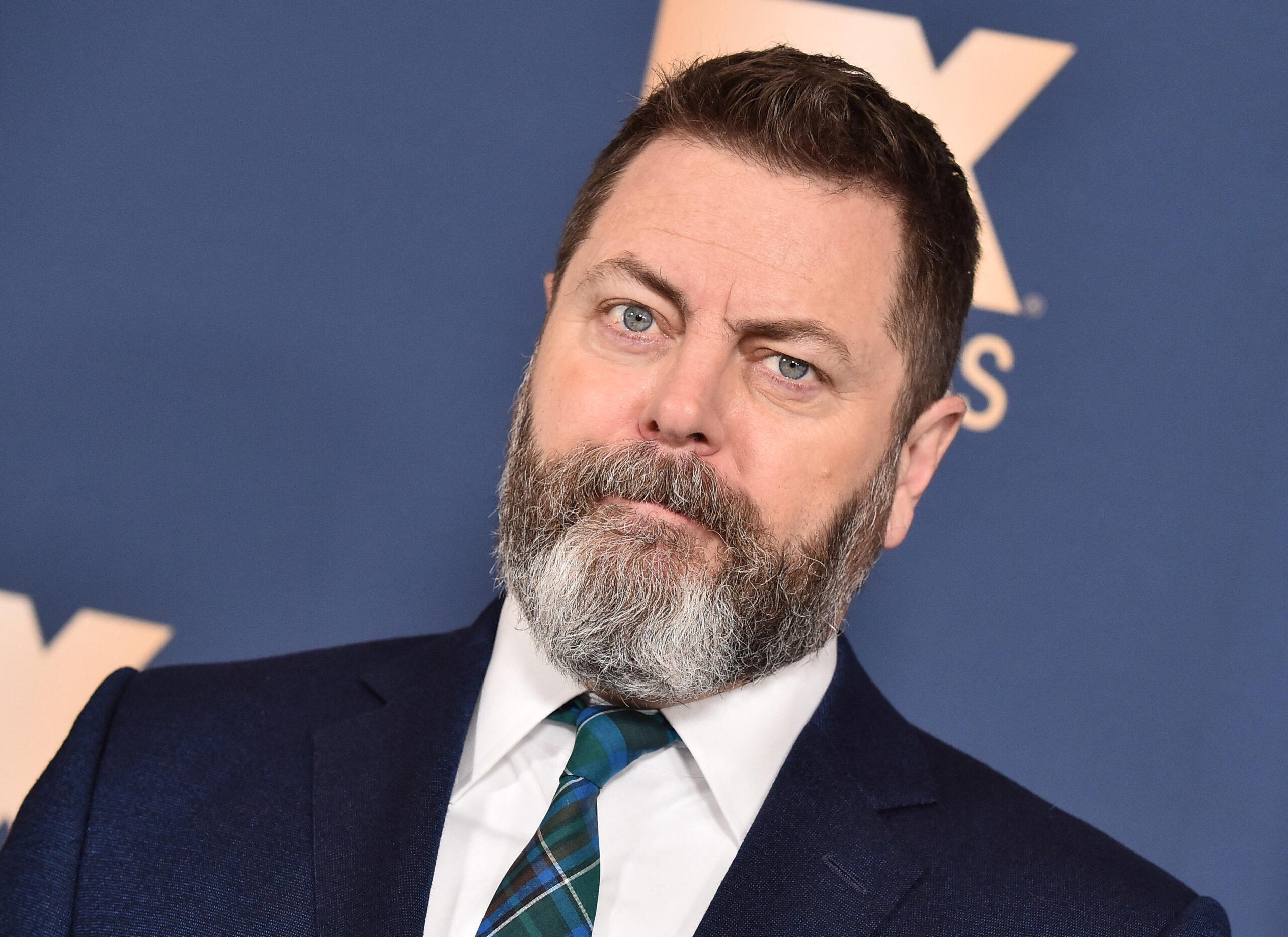 Nick Offerman at FX Networks Star Walk Winter Press Tour 2020