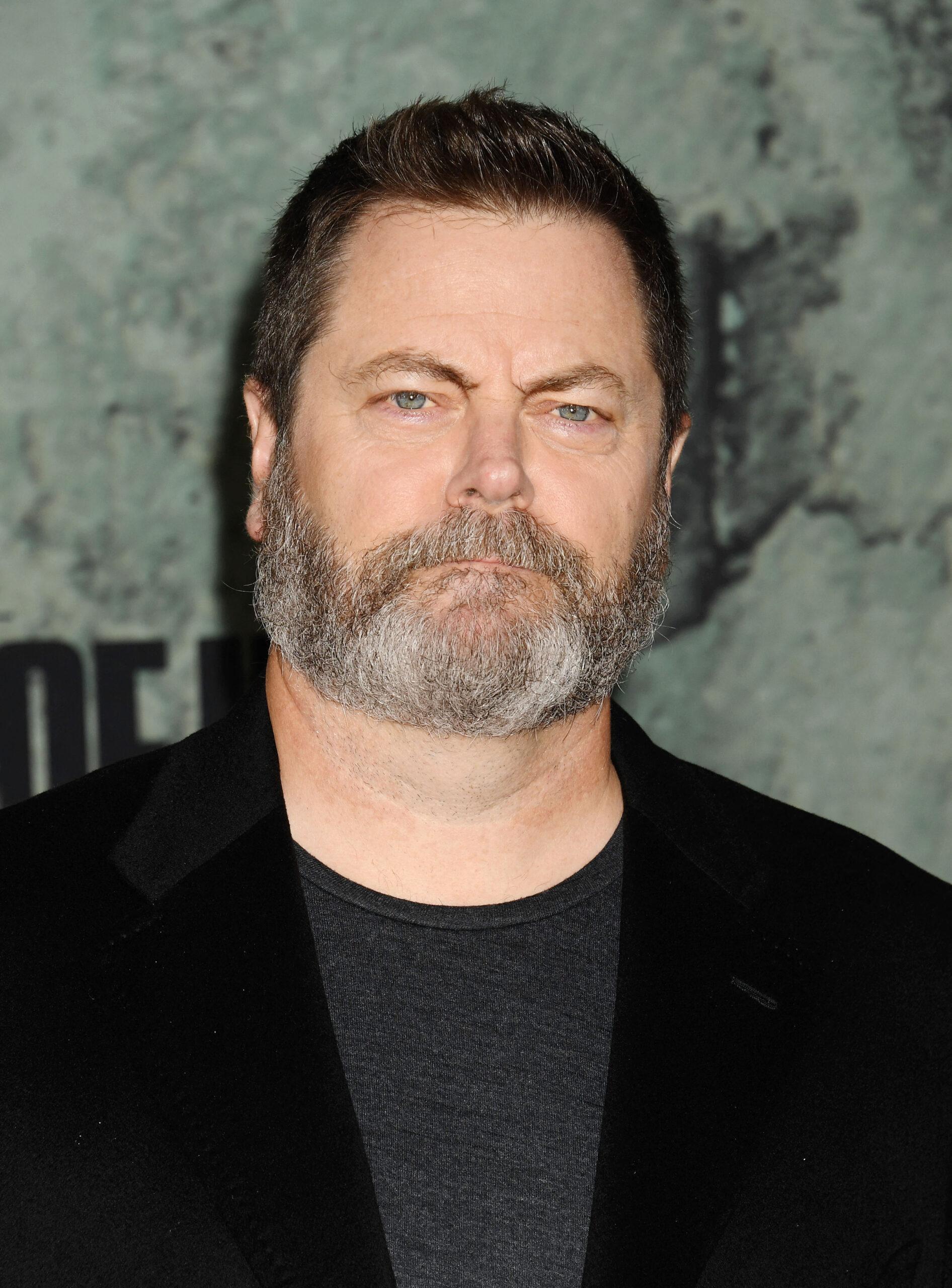 Nick Offerman at Los Angeles Premiere Of HBO's "The Last Of Us" 