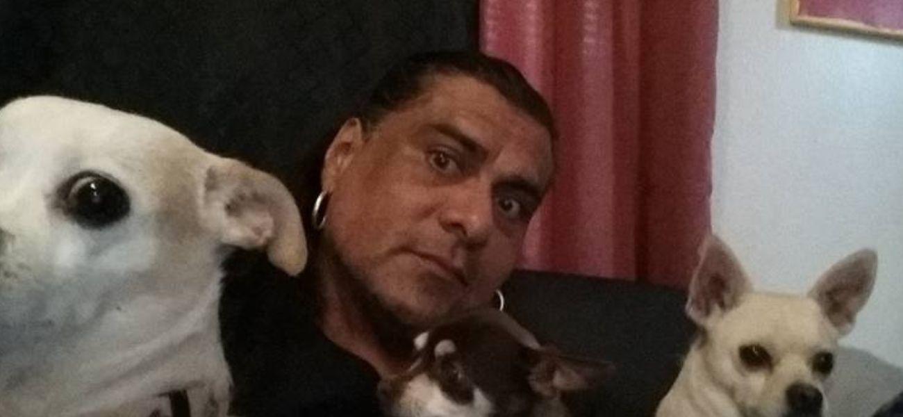 Late Jonathan Joss with his dogs