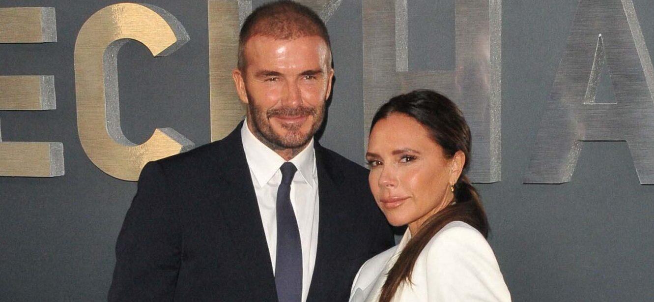 David Beckham and Victoria Beckham at the 