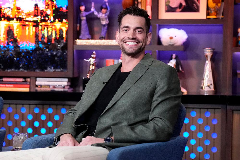 Jesse Solomon during an episode of "WWHL."