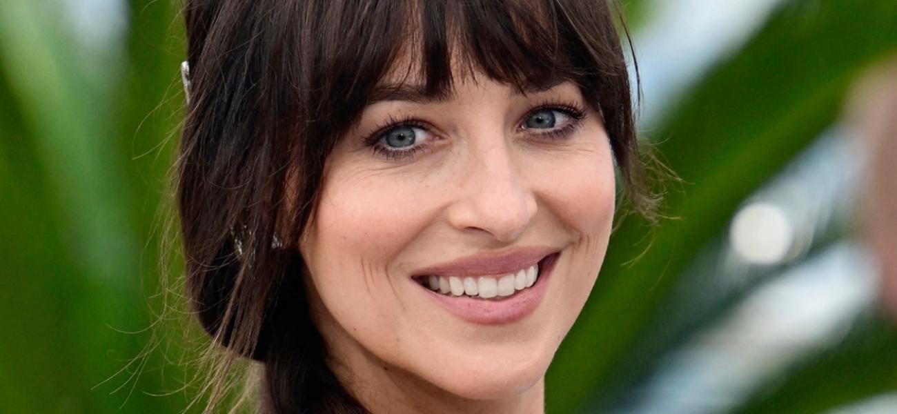 Dakota Johnson close up