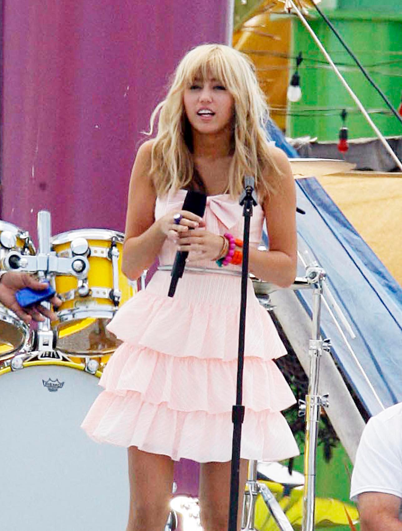 Miley Cyrus as Hannah Montana