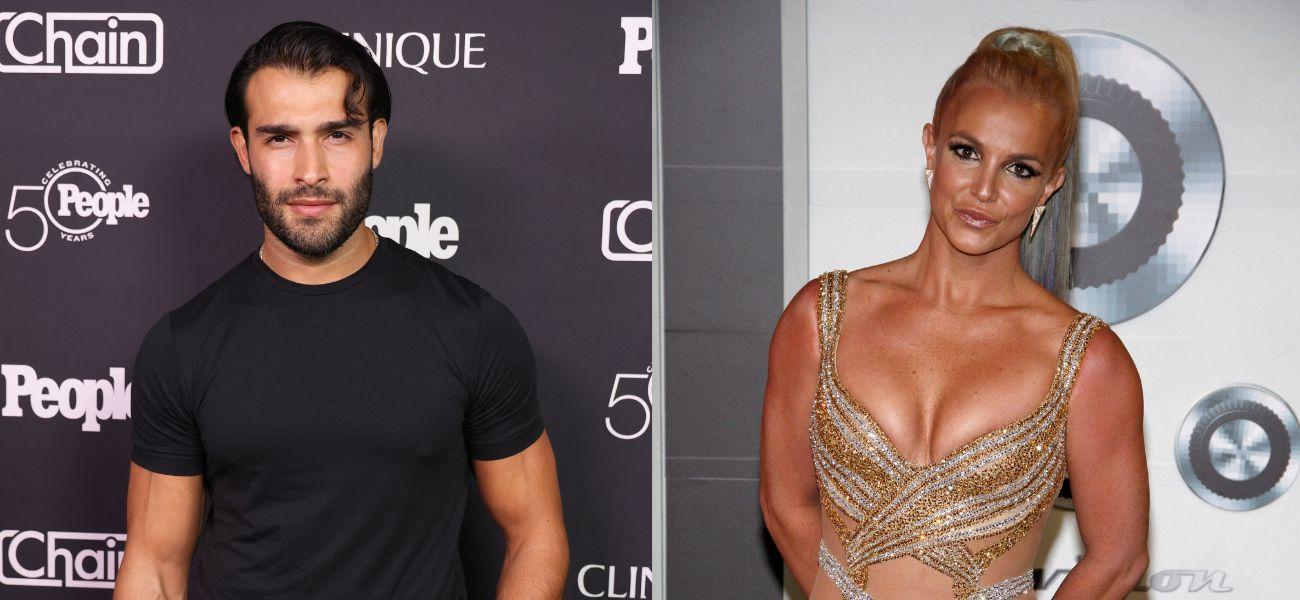Sam Asgahri and Britney Spears