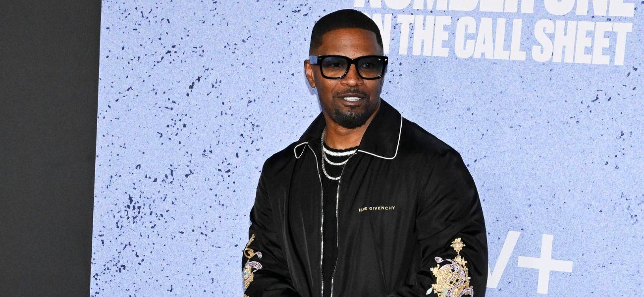 Jamie Foxx on the red carpet