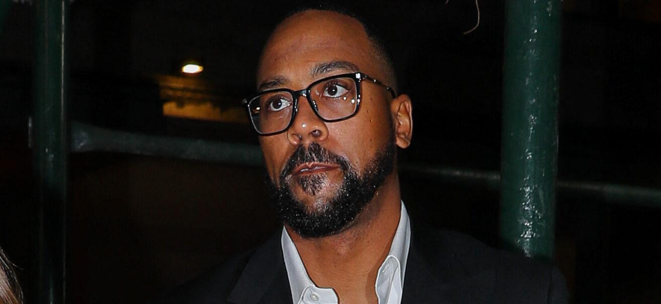 Larsa Pippen and Marcus Jordan seen holding hands while arriving at the WWHL studios in NYC