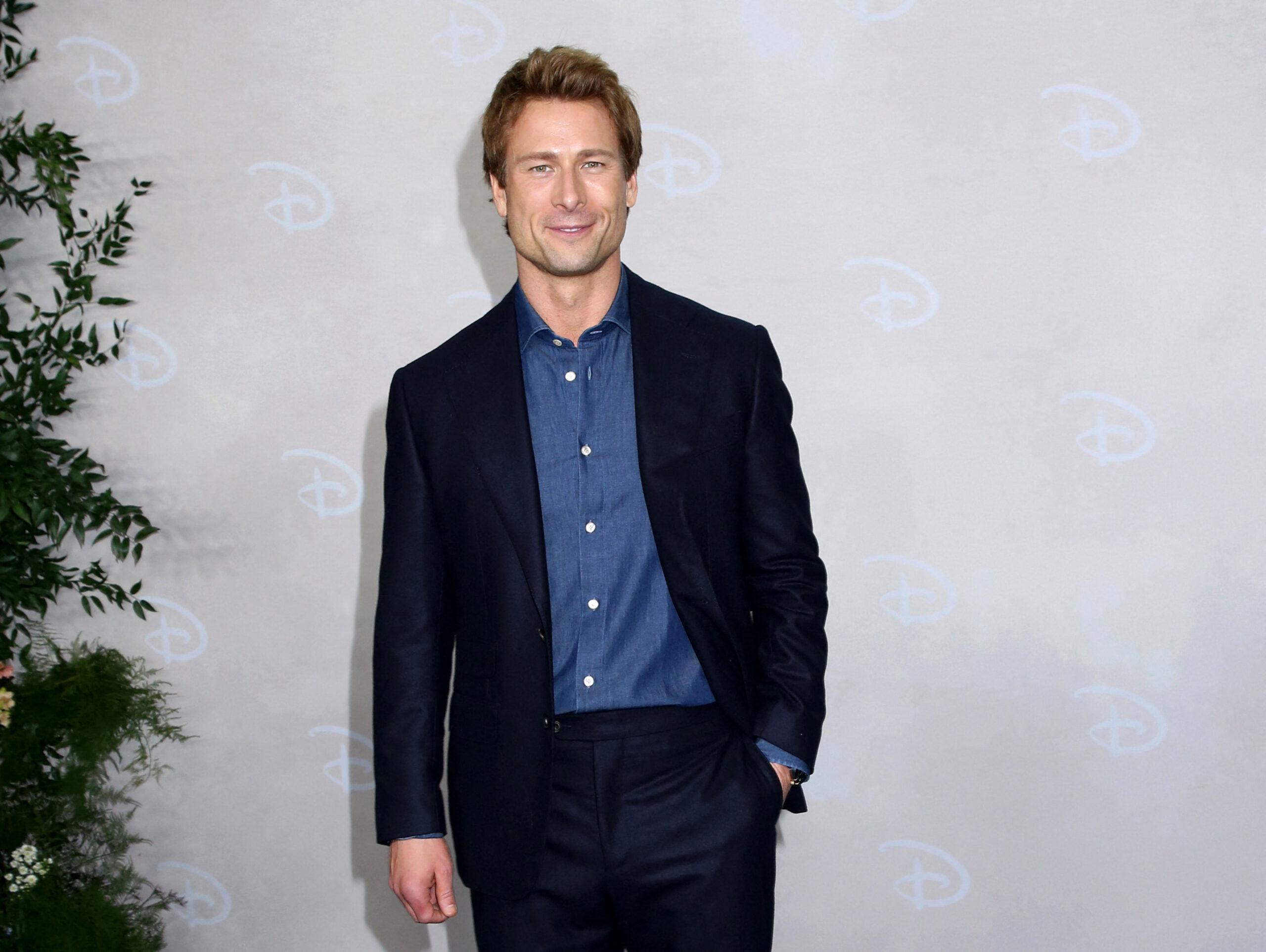 Glen Powell at 2025 Disney Upfront