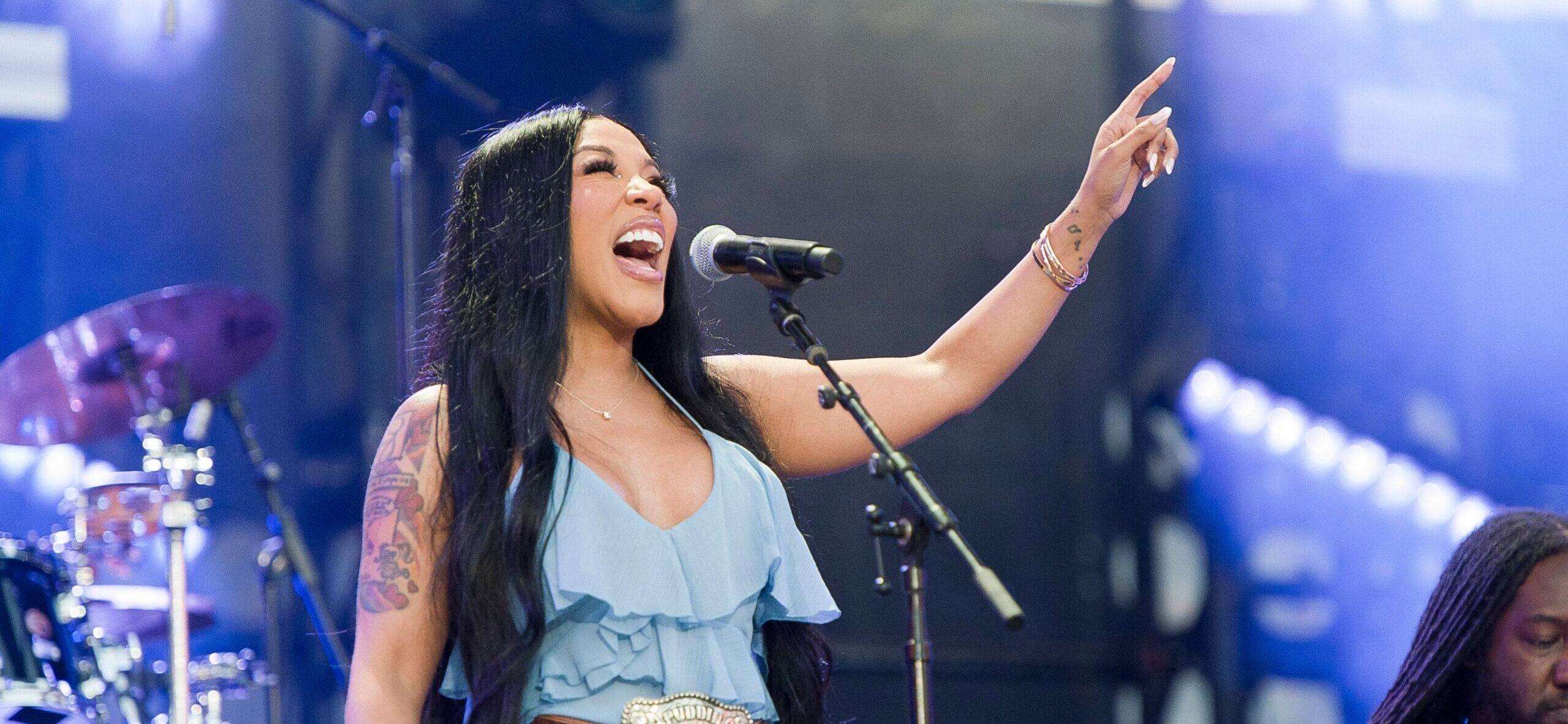 K. Michelle during CMA Music Festival 2025.