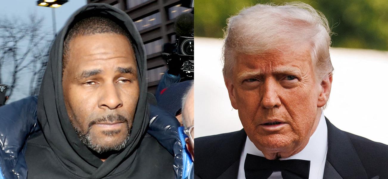 R. Kelly Cries Out To Donald Trump For Pardon Amid Murder Plot Claims