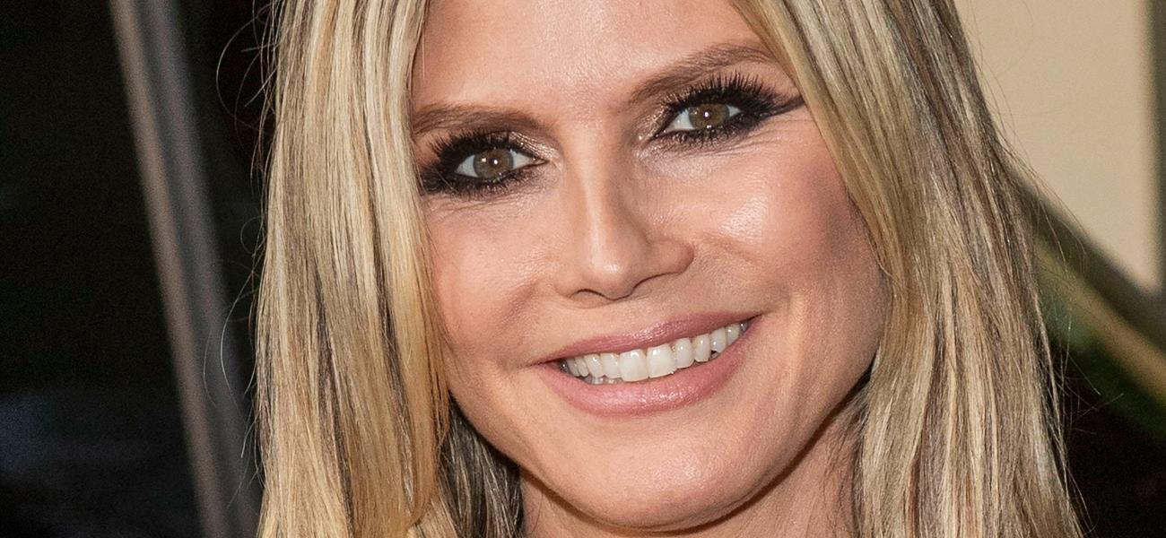 Heidi Klum close up