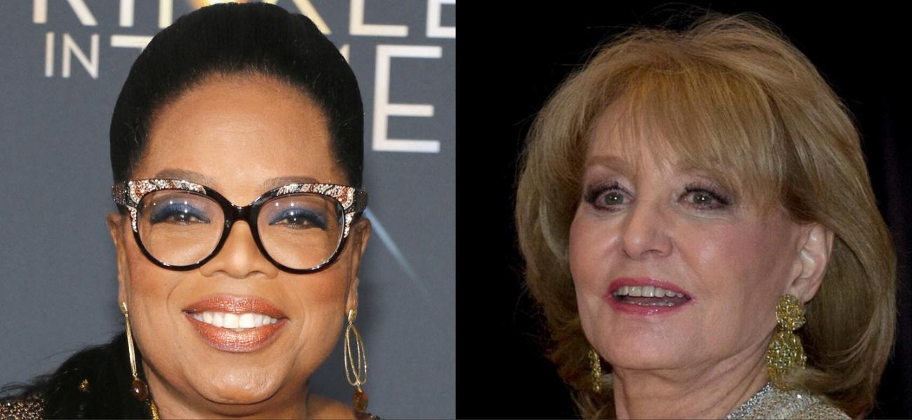 Collage of Oprah Winfrey and Barbara Walters