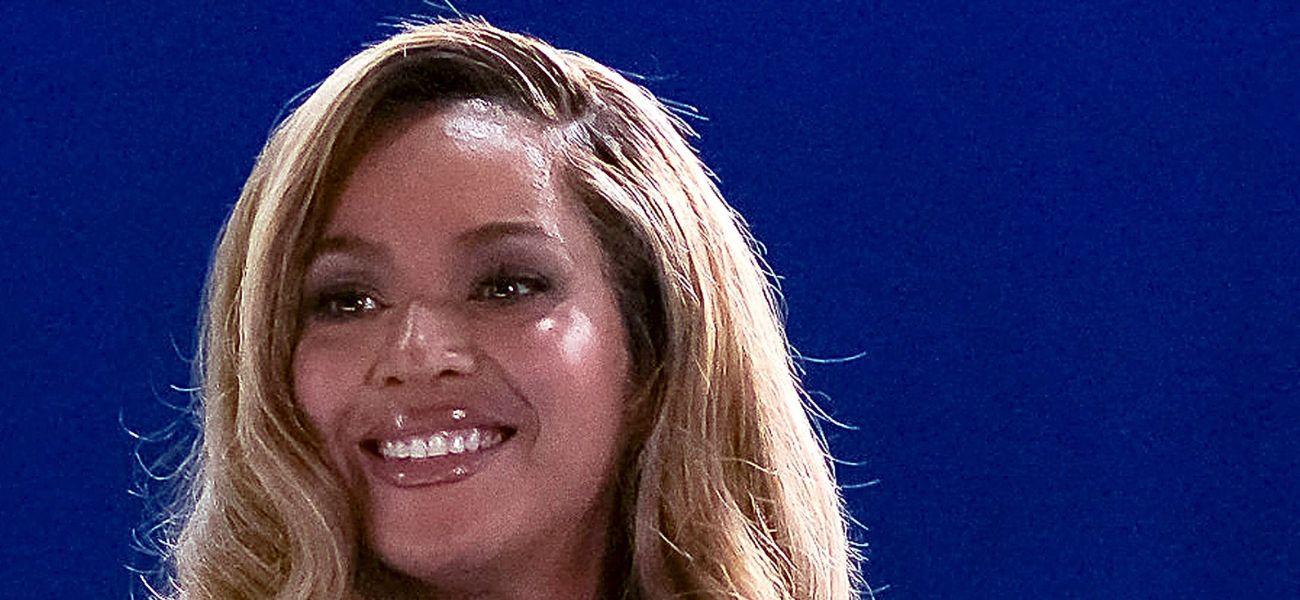 Beyonce during a campaign event on October 25, 2024, in Houston, Texas