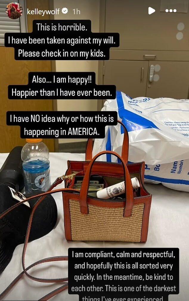 Kelley Wolf's Instagram Stories
