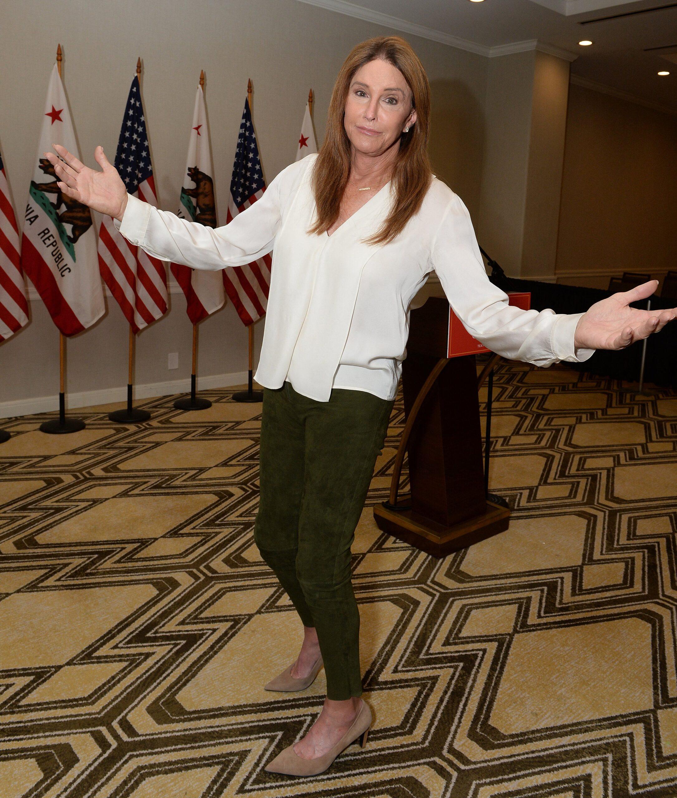 Caitlyn Jenner standing