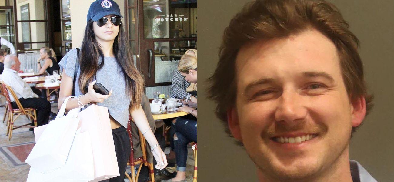 Photo collage of Morgan Wallen and Mia Khalifa.