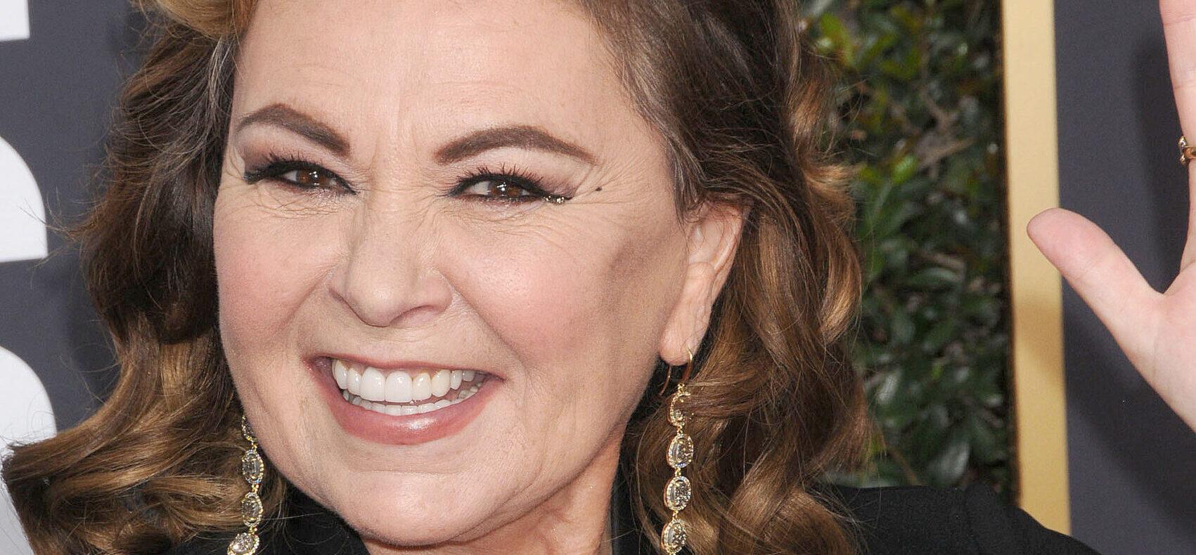 Roseanne Barr at 75th Annual Golden Globe Awards