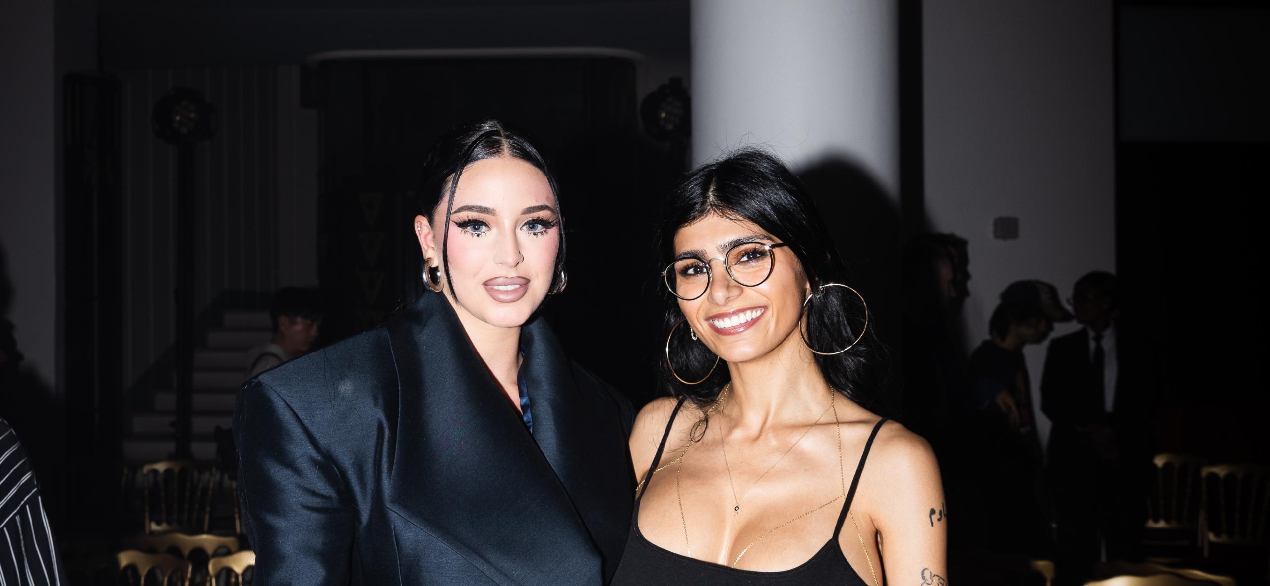 Camilla Araujo And Mia Khalifa Appear Alongside Rapper 2 Chainz At Paris Fashion Week And Spark Outrage