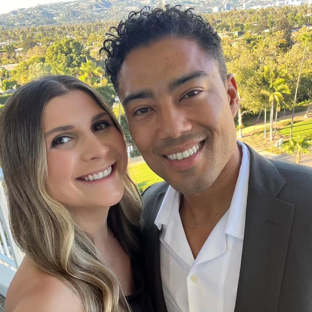 Janet Caperna and Jason Caperna selfie