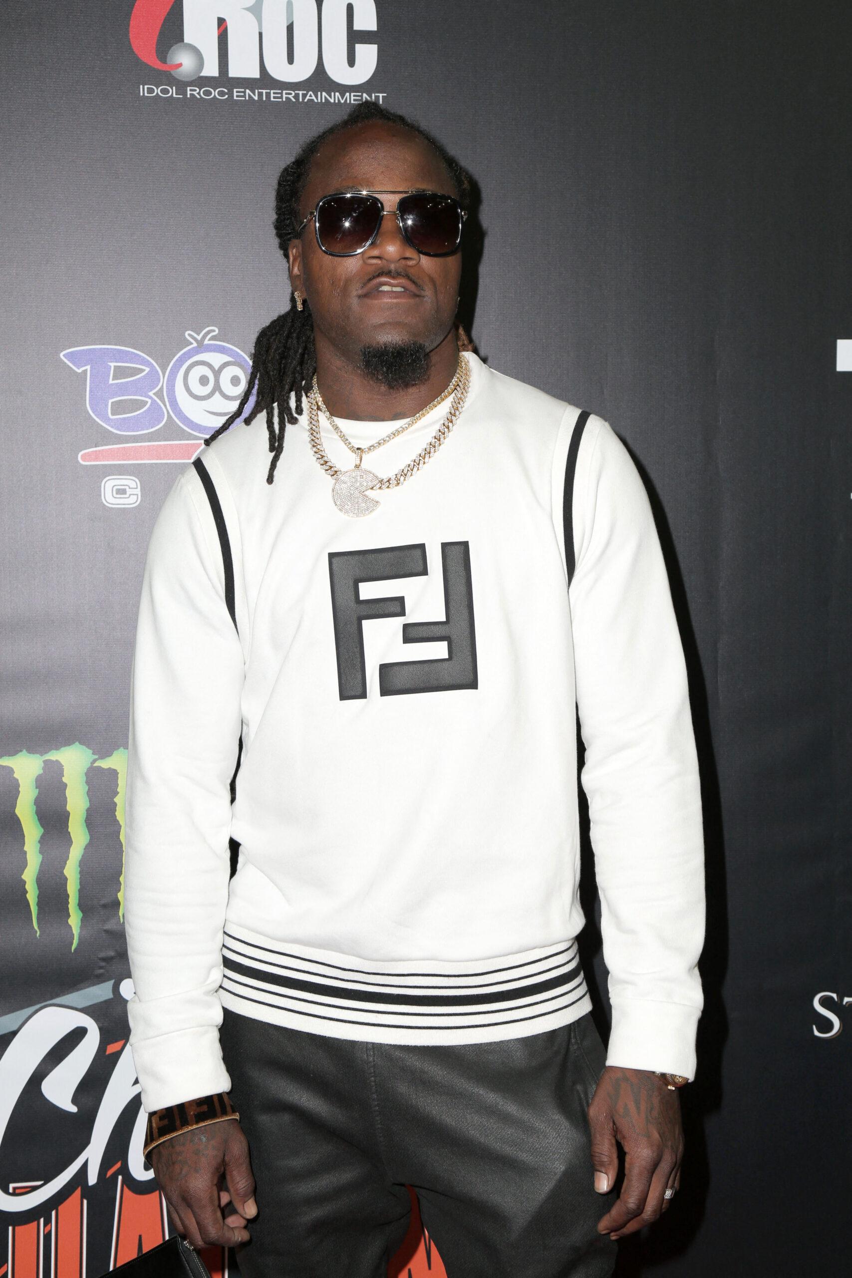 Adam Jones, Pacman at the Monster Energy $50K Charity Challenge Celebrity Basketball Game at the Pauley Pavillion on July 8, 2019 in Westwood, CA 