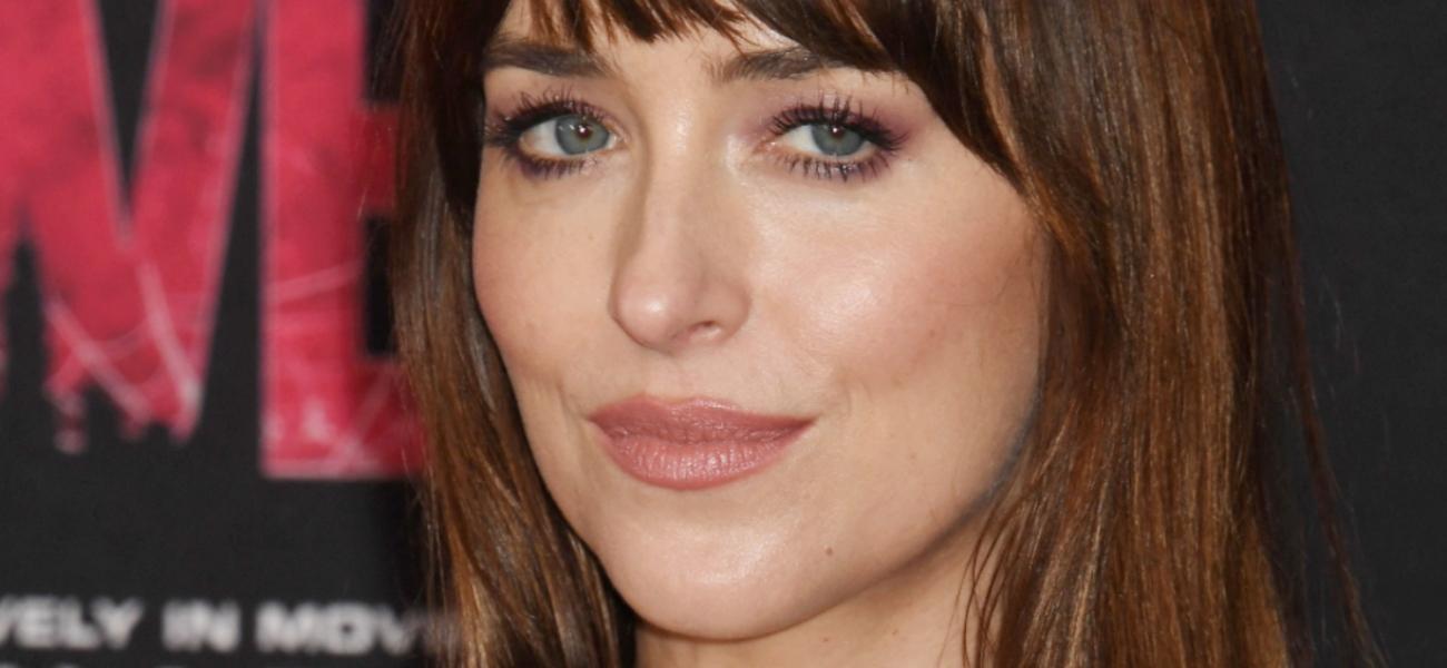 Dakota Johnson close up