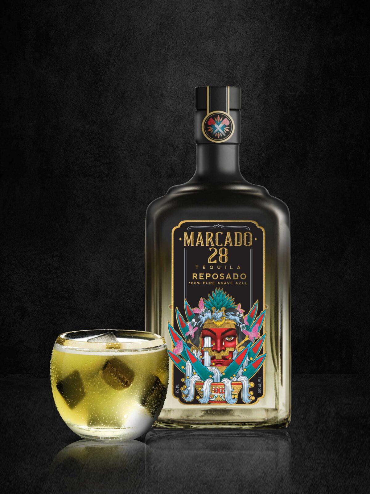 Marcado 28 tequila cocktail