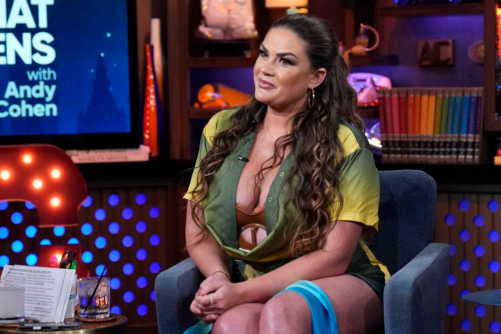 Brittany Cartwright on "WWHL.'