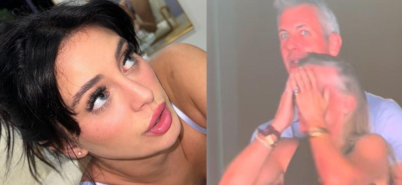 Camilla Araujo (left) Andy Byron (right)