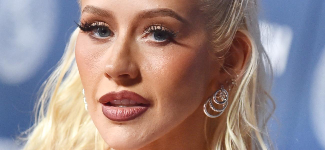 Christina Aguilera close up