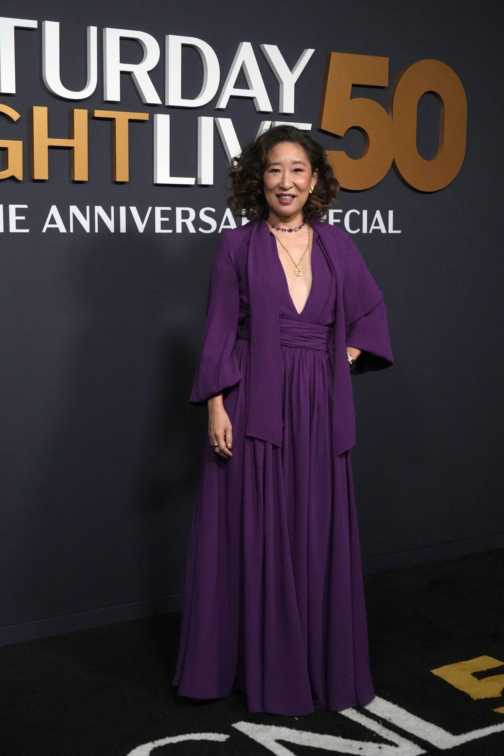 Sandra Oh at "SNL50"