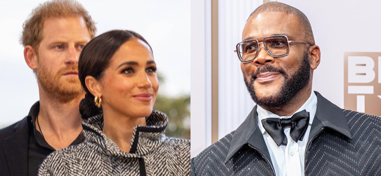 Prince Harry & Meghan Markle Slammed As Hypocrites For Tyler Perry Scandal Silence