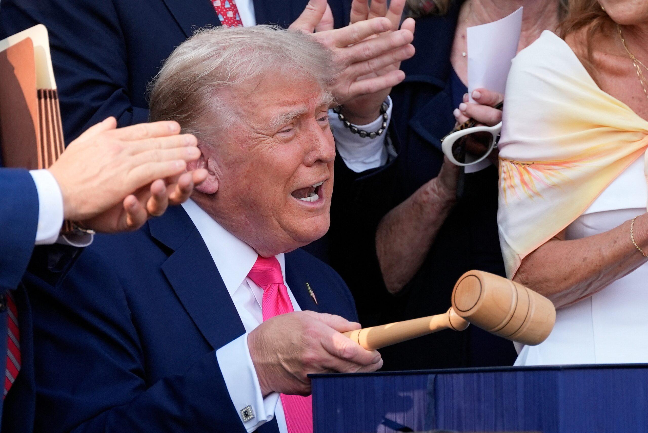 Donald Trump Independence Day At The White House