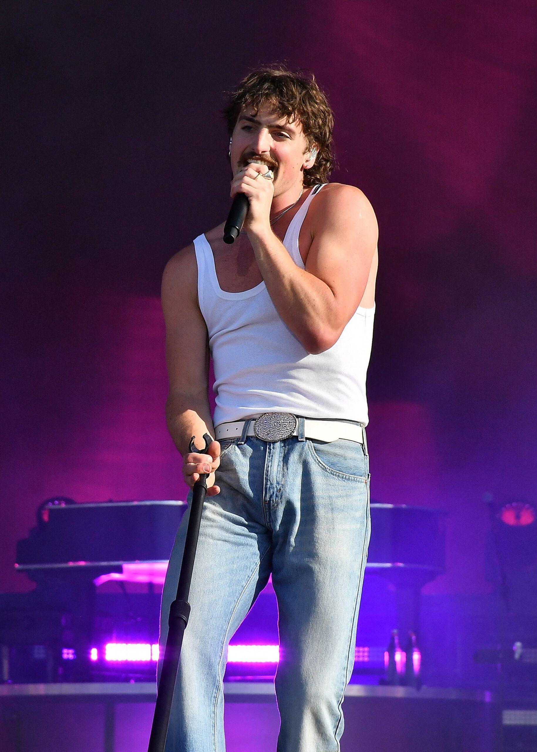 Benson Boone at 2025 BottleRock Napa Valley