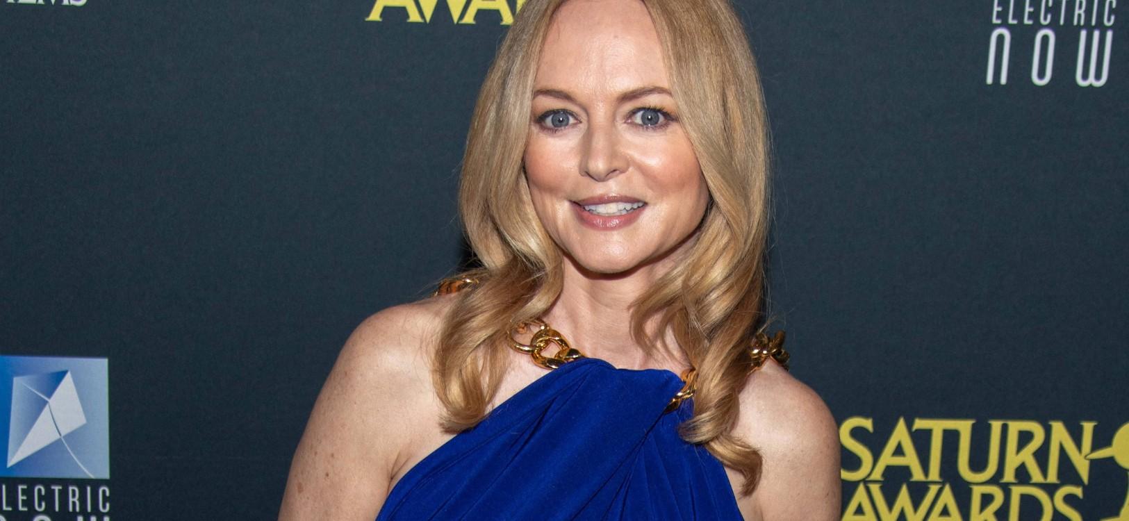 Heather Graham smiling