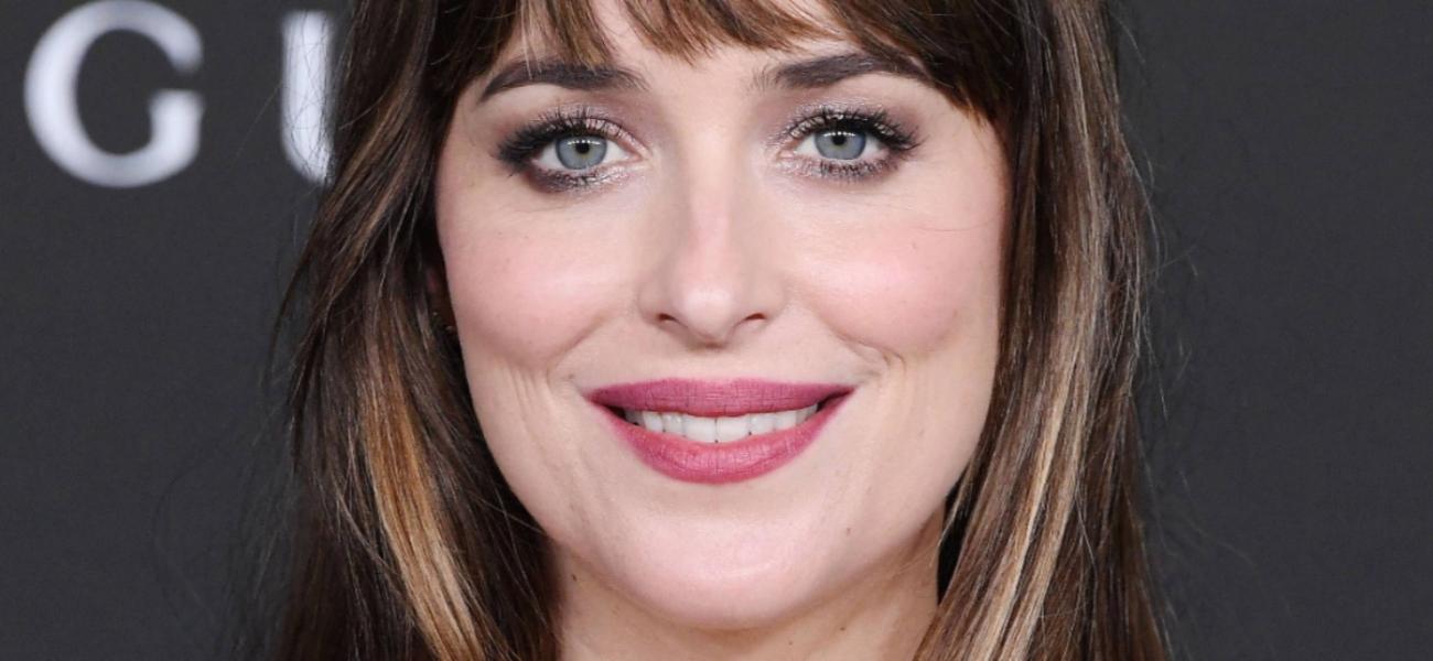 Dakota Johnson close up