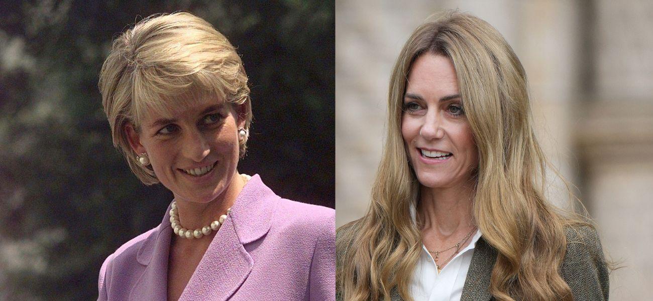 Princess Diana, Kate Middleton photo collage