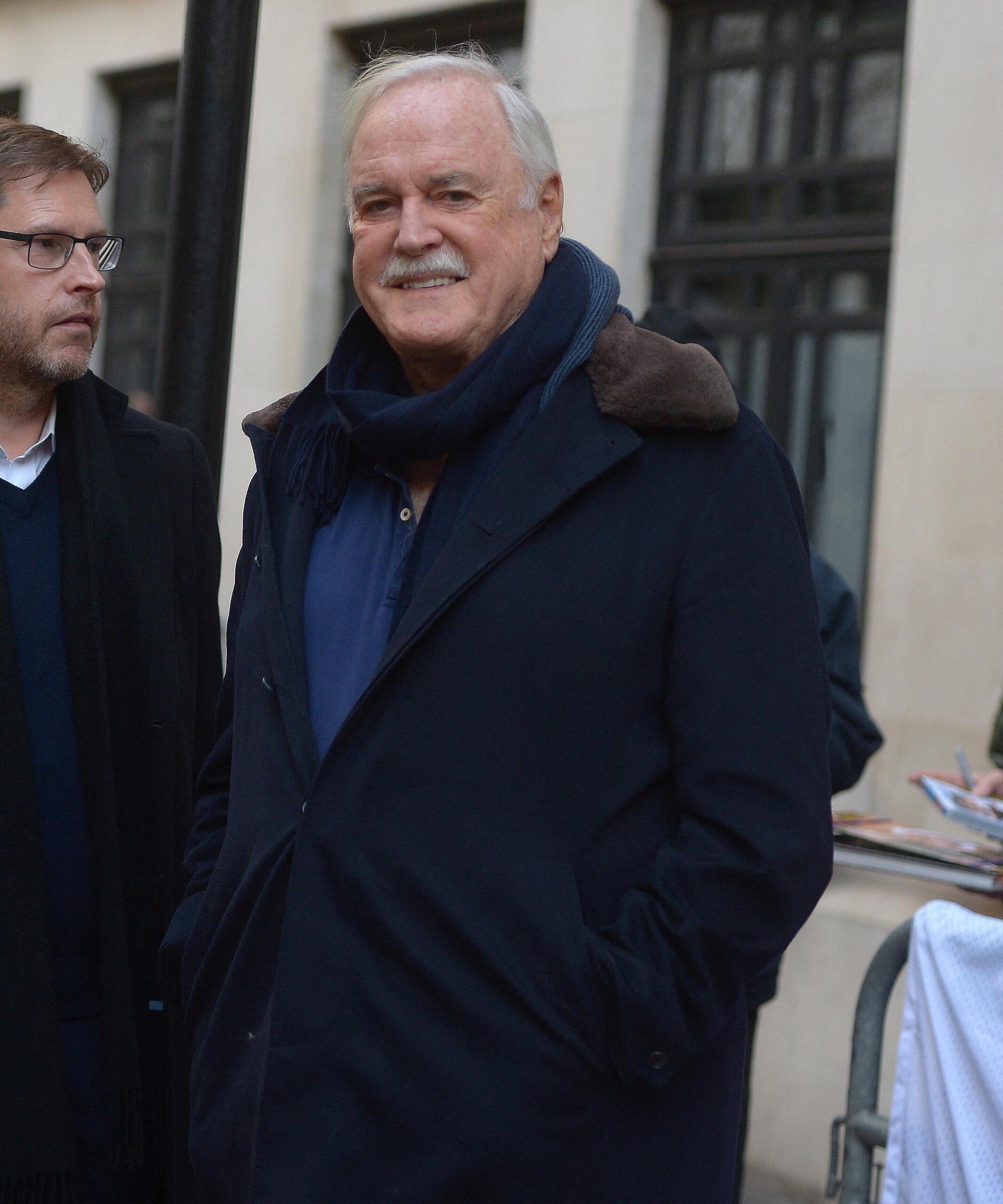 John Cleese at BBC Radio Two Studios