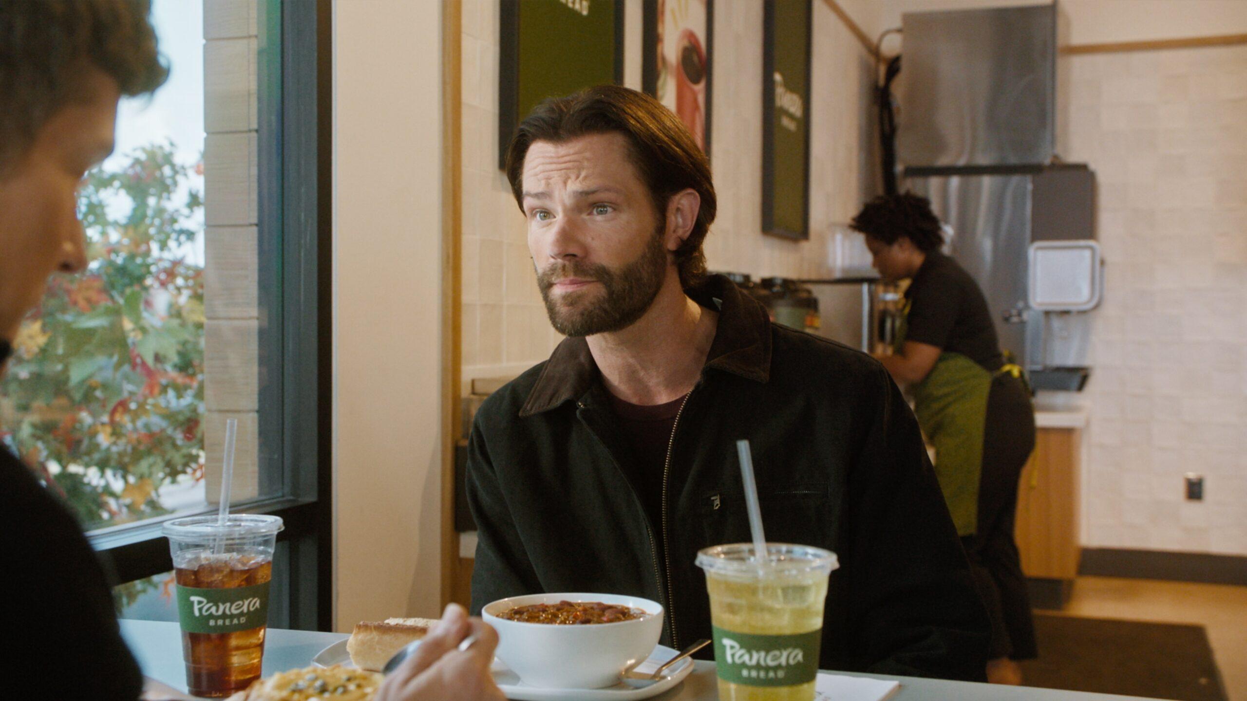 Jared Padalecki at Panera Bread