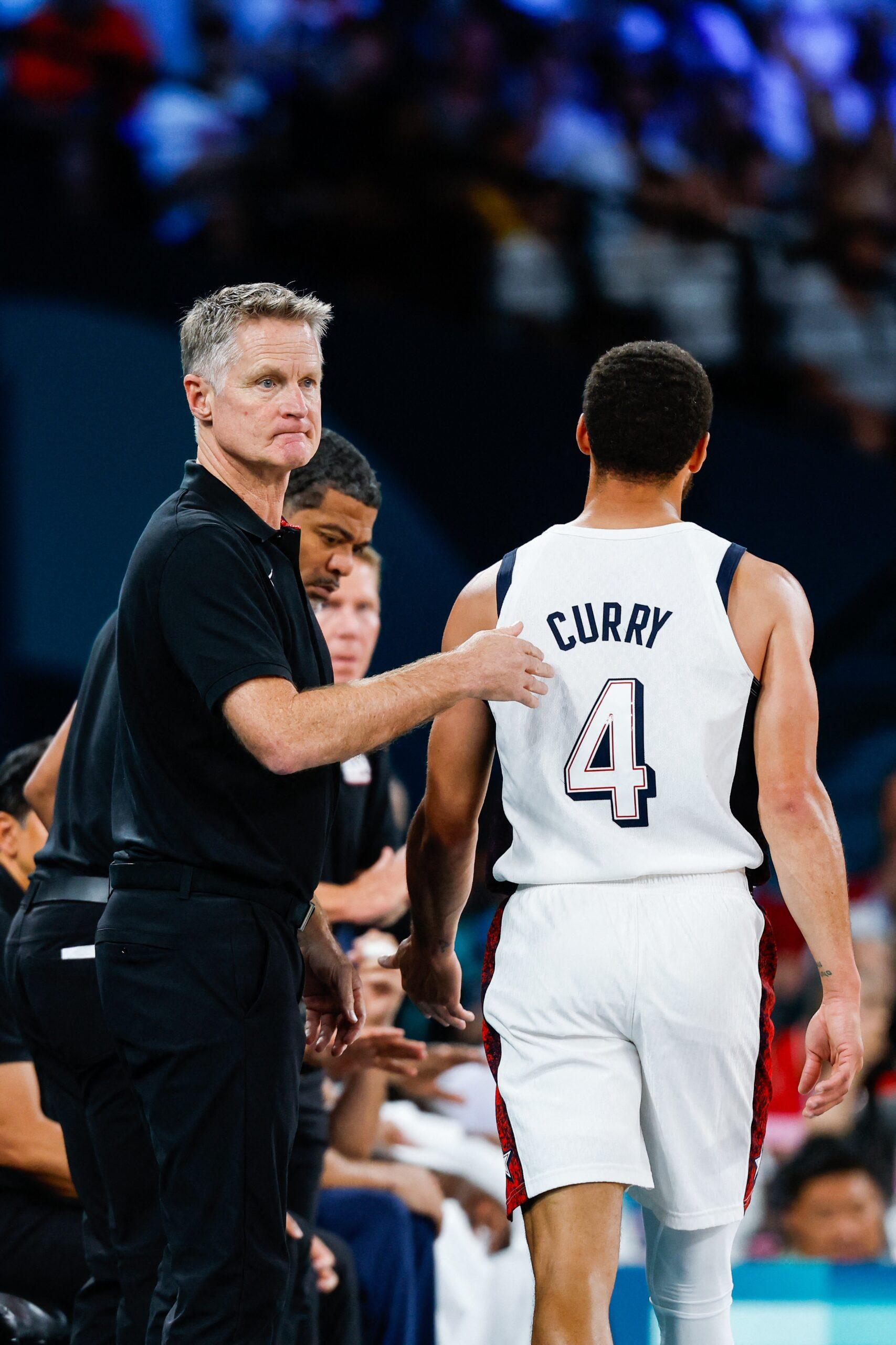 Steve Kerr Basketball - Olympics Games Paris 2024: Day 13