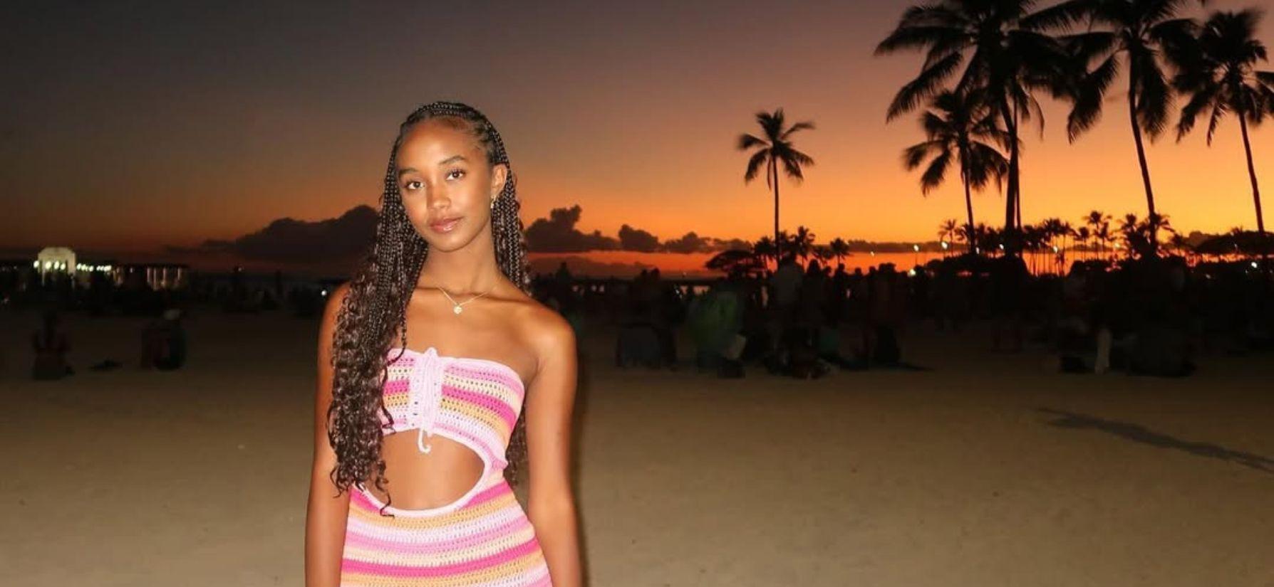 Chance Combs on a beach