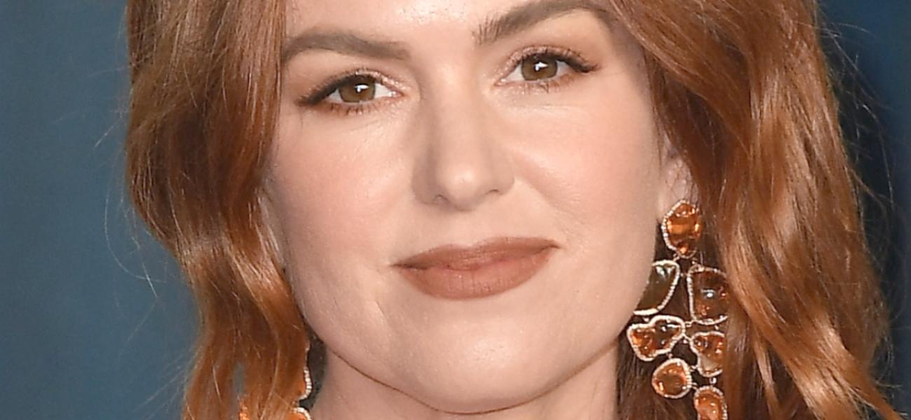 Isla Fisher close up