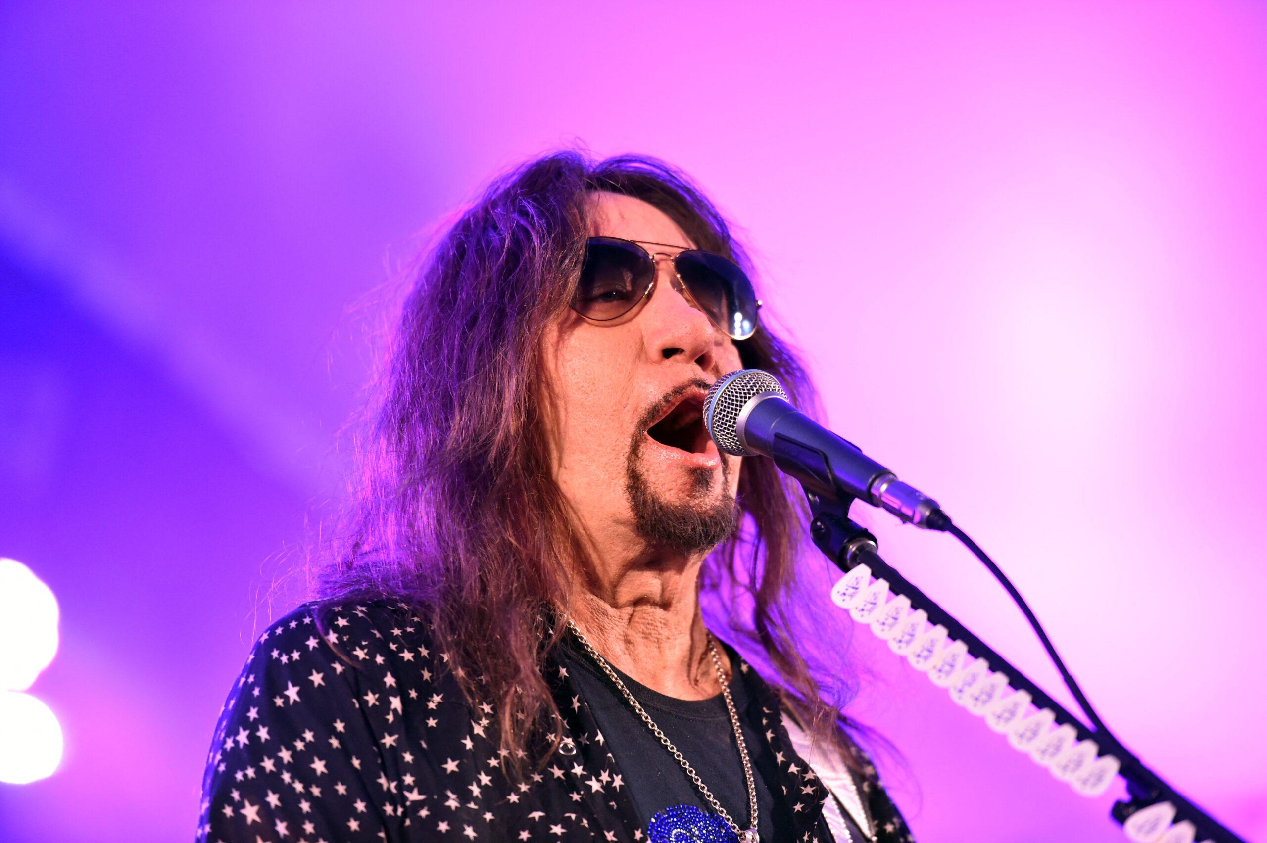 ACE FREHLEY formerly of the band KISS entertains the folks at the 17th street park at the Oceanfront in Virginia Beach, Virginia on 15 August 2023.