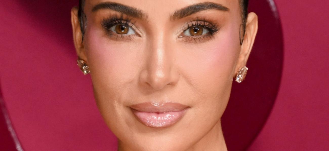 Kim Kardashian close up
