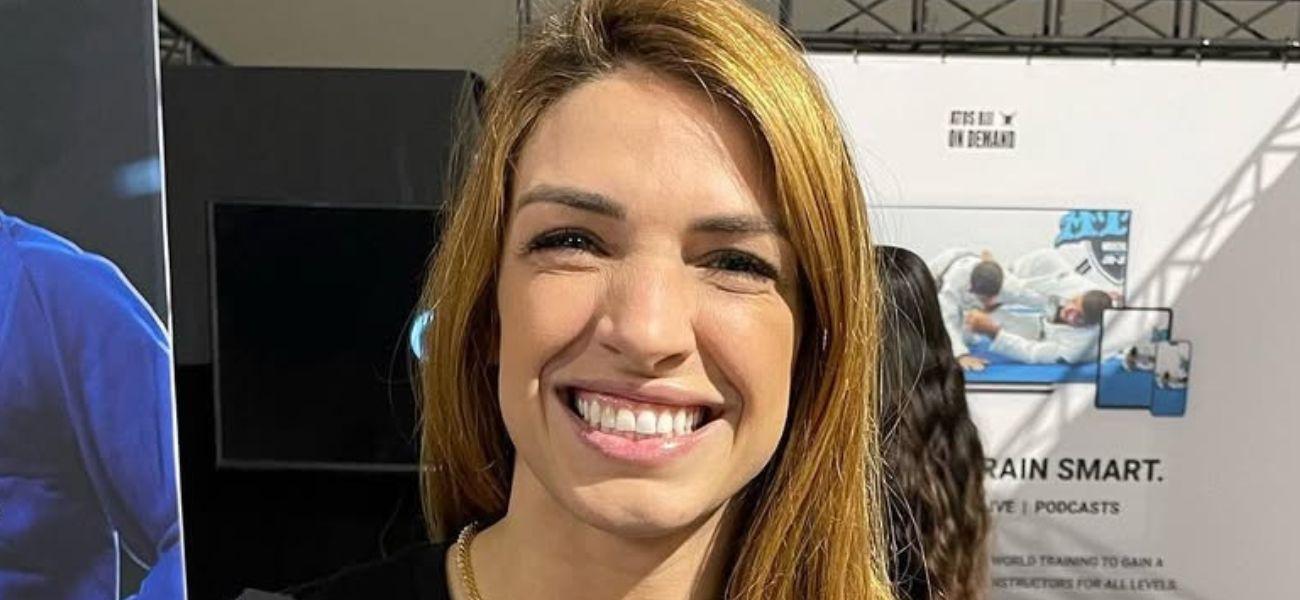 Mackenzie Dern smiling
