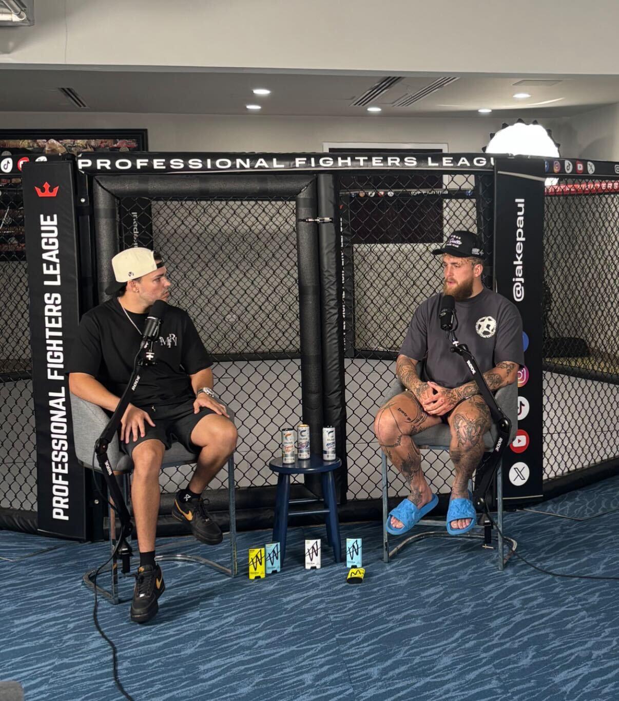 Jake Paul on The "Doubl3 Coverage" podcast