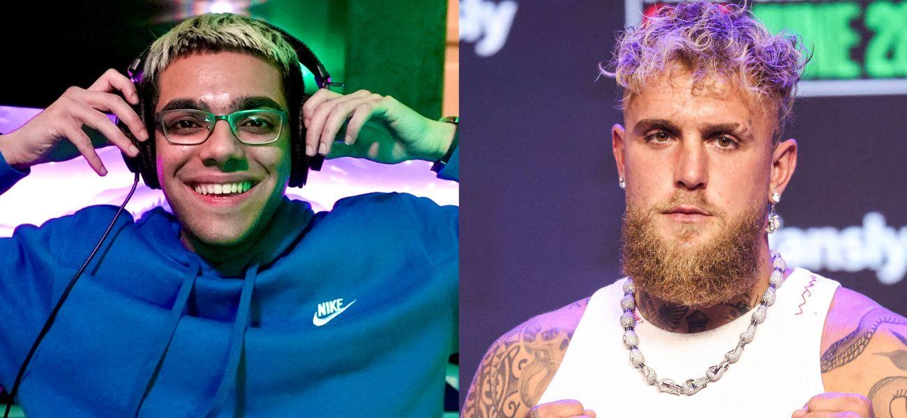 N3on (left) Jake Paul (right)