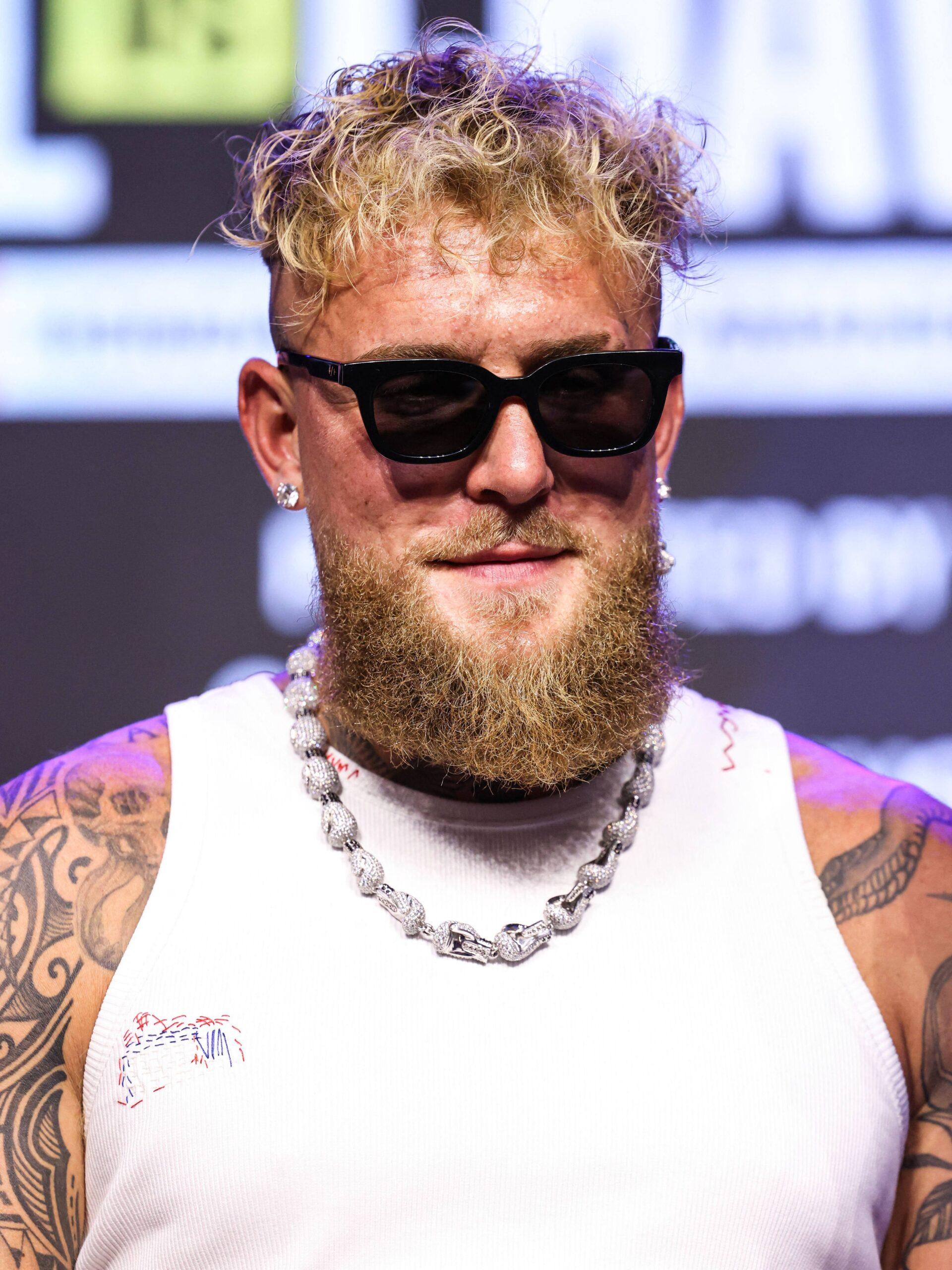Jake Paul wearing sunglasses