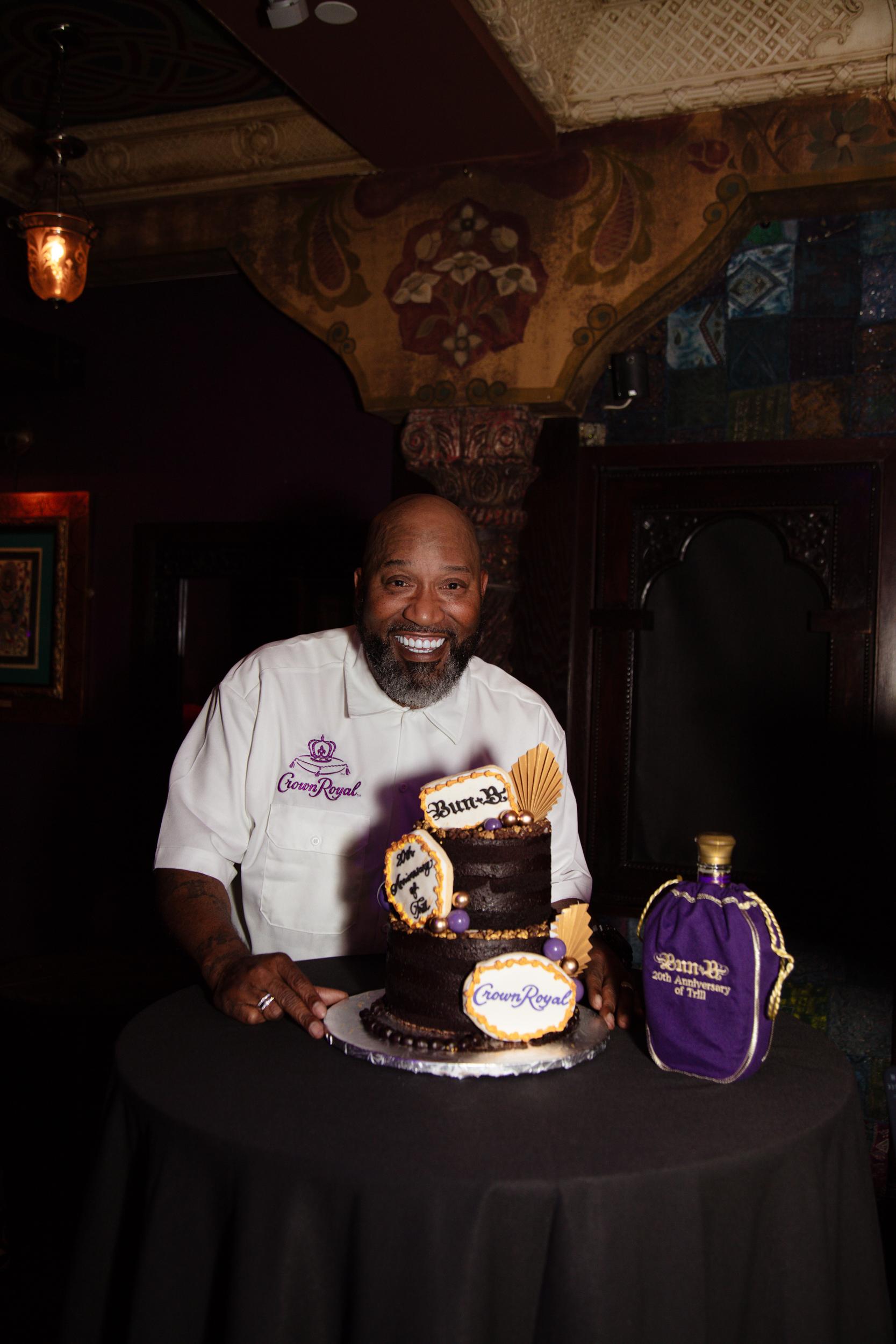 Bun B at a special “Trill Unplugged” performance at the House of Blues Houston